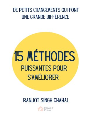 cover image of 15 MÉTHODES PUISSANTES POUR S'AMÉLIORER